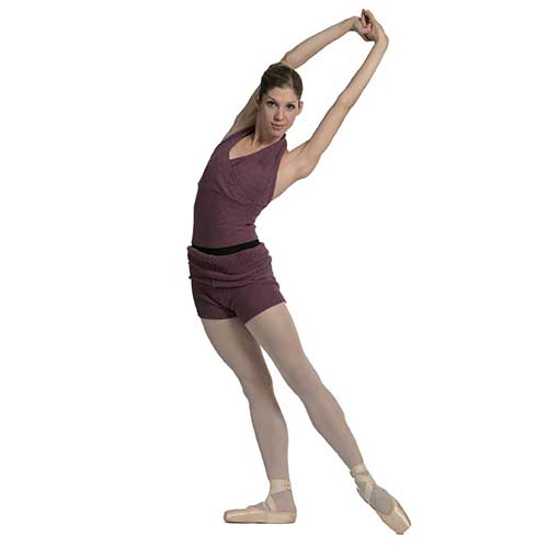 SANSHA - Short para danza de cintura alta