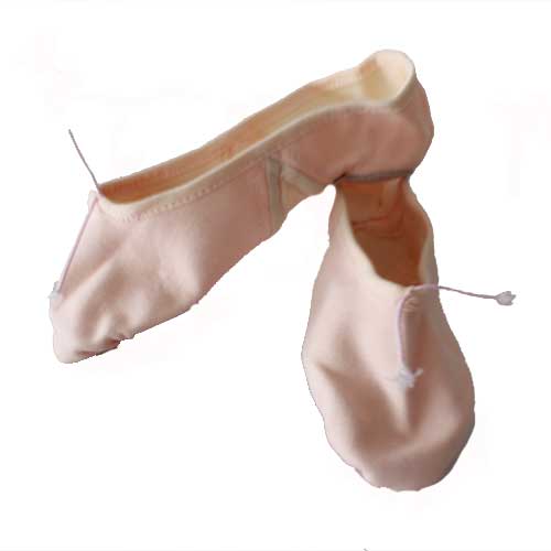(TOPI) Zapatilla media punta de piel y suela corrida