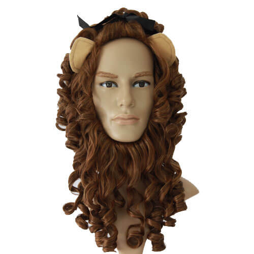 Peluca de león cobarde