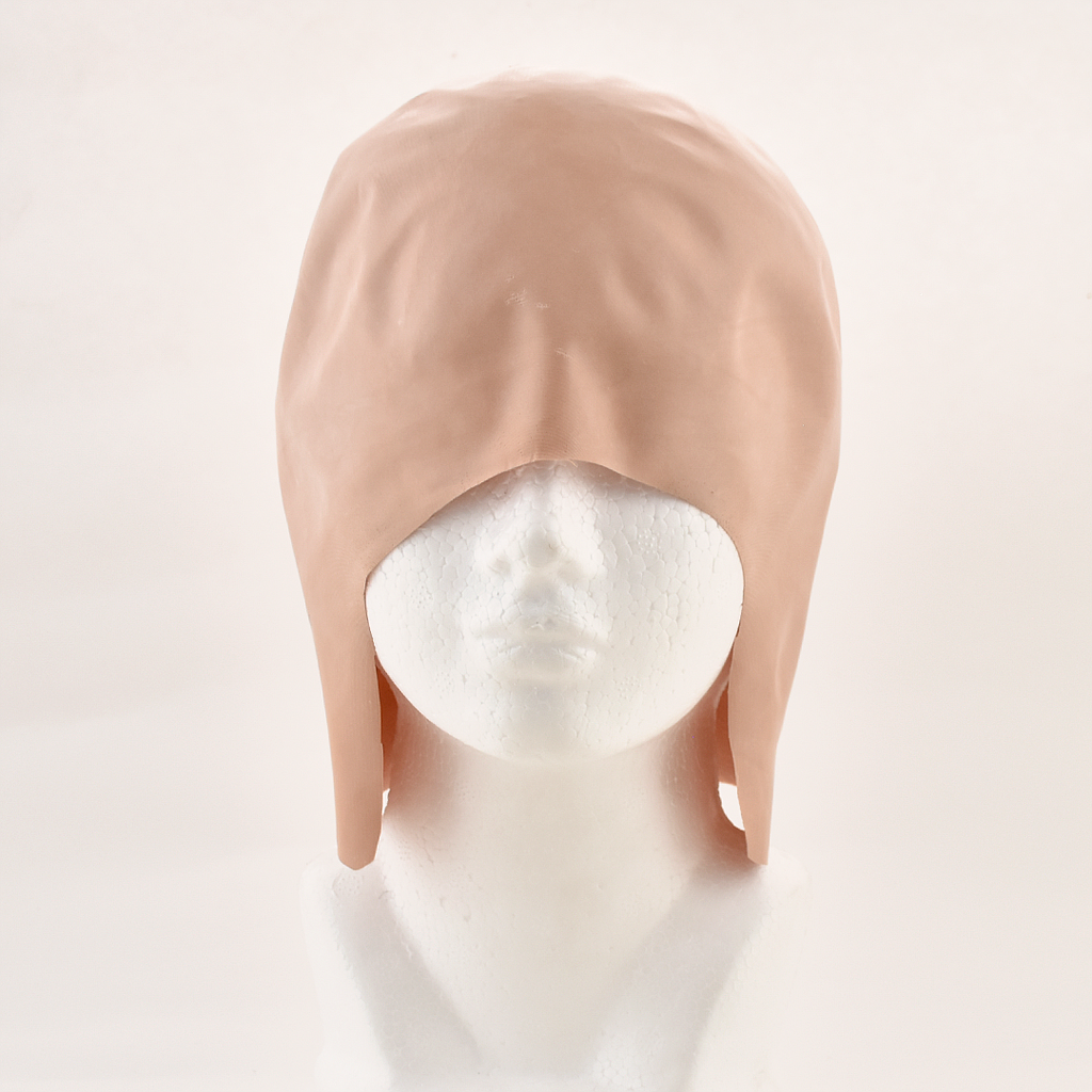 Calva de látex para teatro