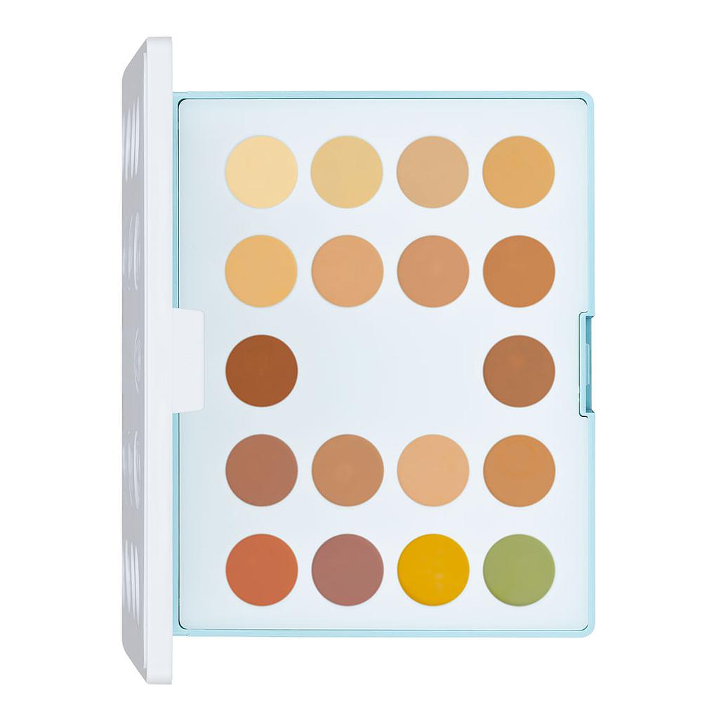 71018 Mini paleta Dermacolor Camouflage Creme de 18 colores