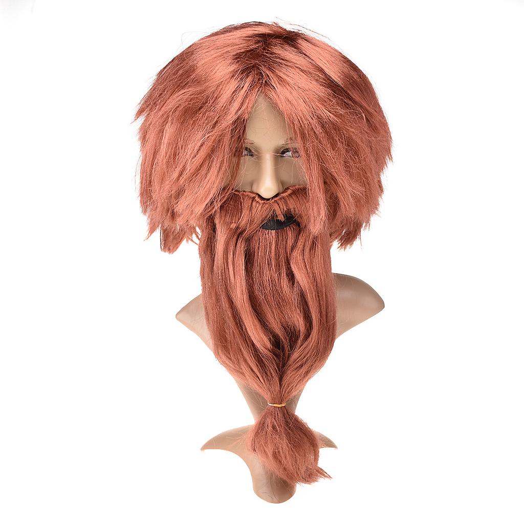 Peluca con Barba Mod. 1