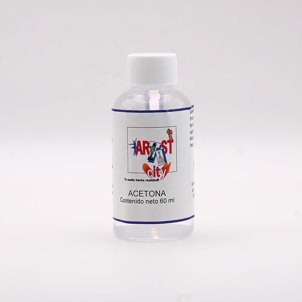 Acetona químicamente pura 60 ml