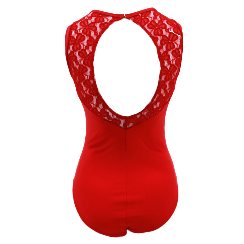 Leotardo con encaje 1