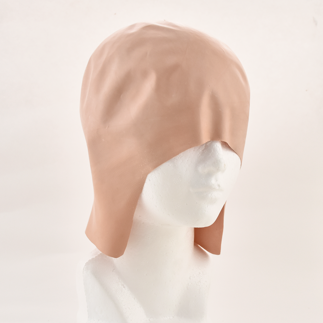 Calva de látex para teatro