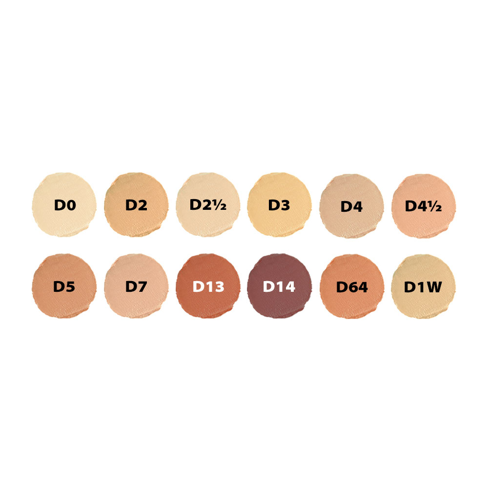 75004 Dermacolor Camouflage Creme de 12 colores