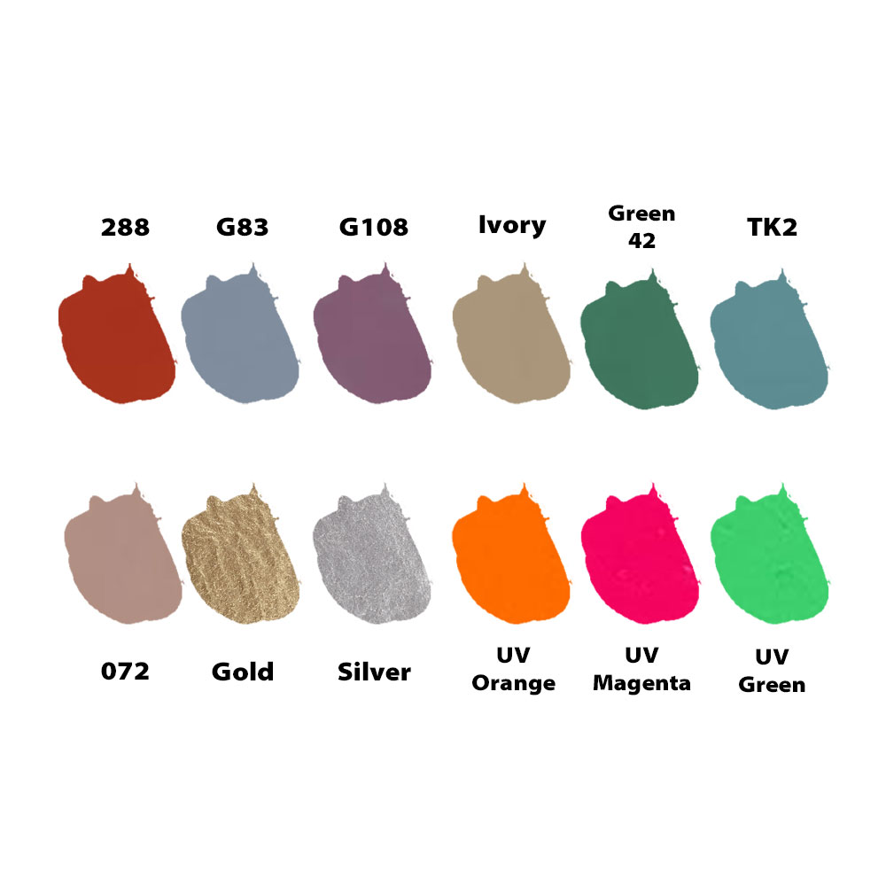 1104 Aquacolor paleta 12 colores