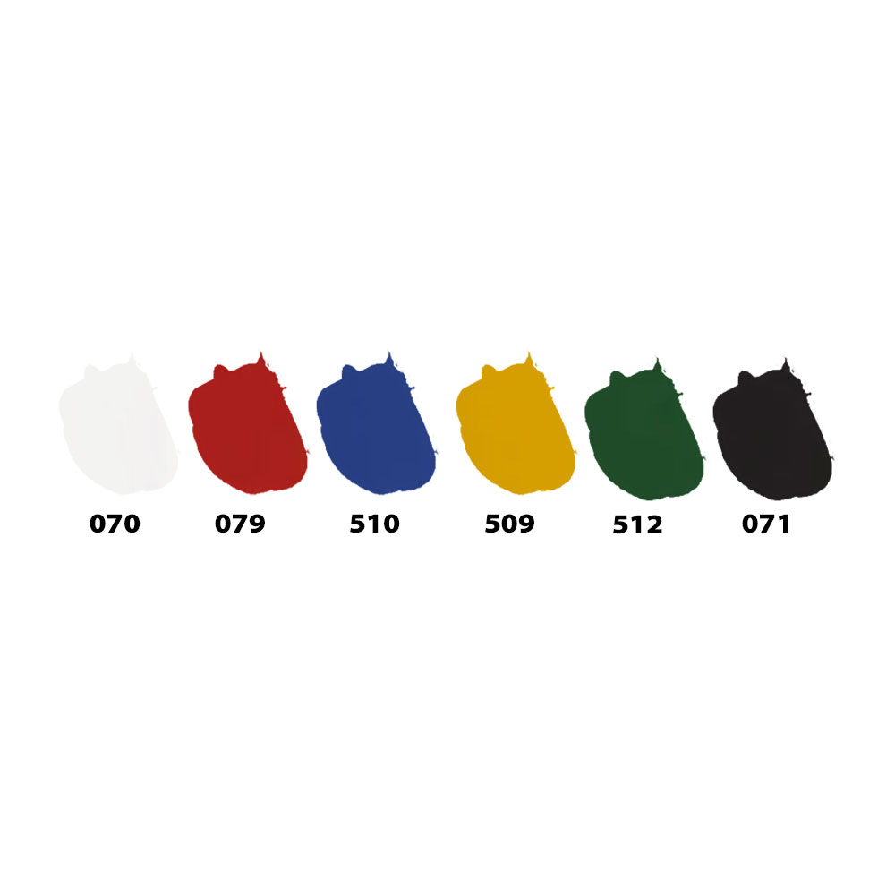1107 Aquacolor  paleta 6 colores
