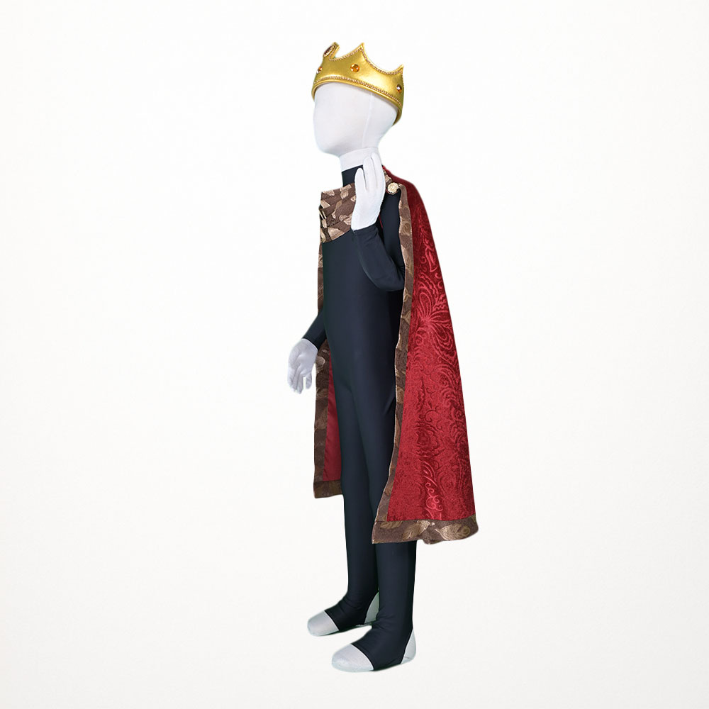 Capa de rey niño