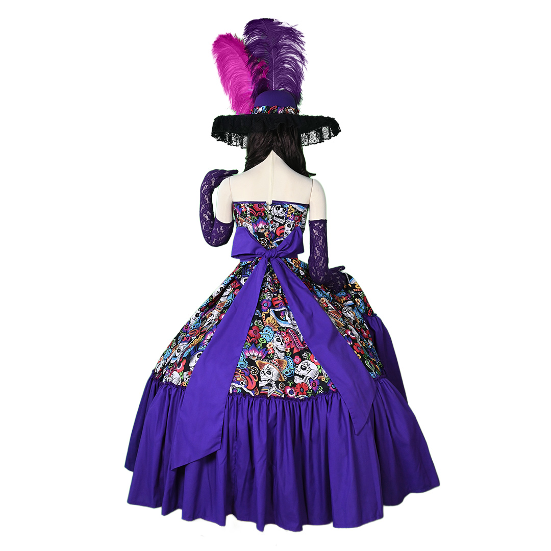 Catrina Tradicional Morado