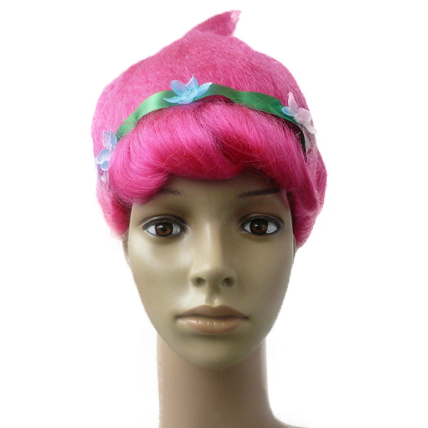 Peluca de fantasía Troll AT-3804 -con vestuario-