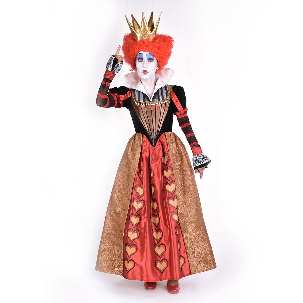 Reina roja talla grande