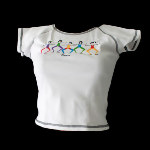 (CAP) Playera de manga rangla Mod. 4682C