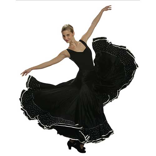 SANSHA - Falda de flamenco D0912