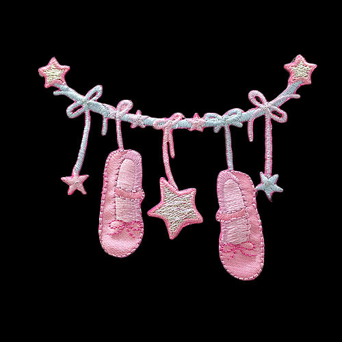 Bordado ballet shoes