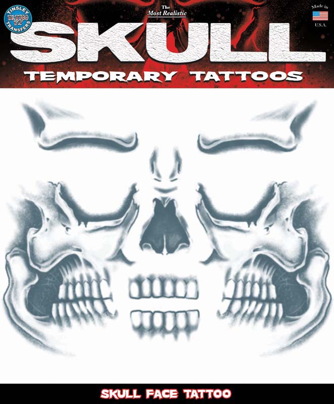 CT-411 Tatuaje Tinsley para todo el rostro