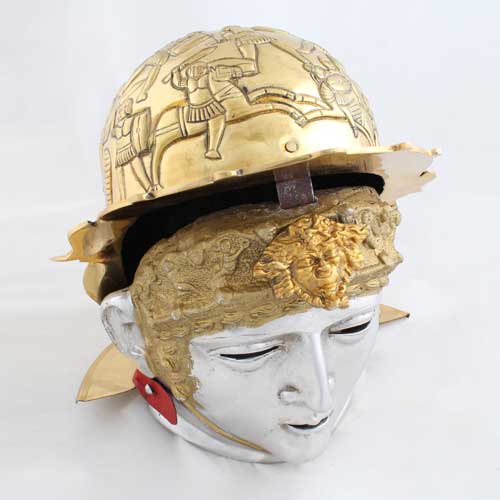 Casco de caballero romano tipo &quot;Ribchester&quot;
