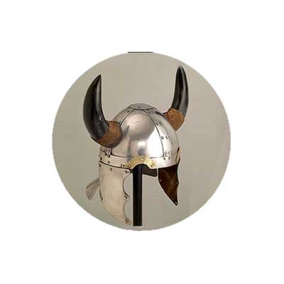 Mini casco vikingo