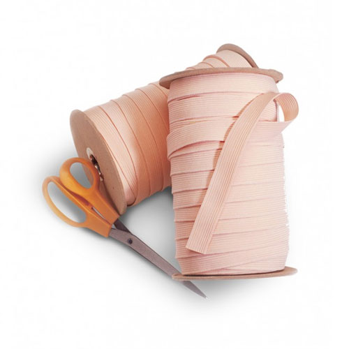 (CAP) Rollo de elástico grueso rosa