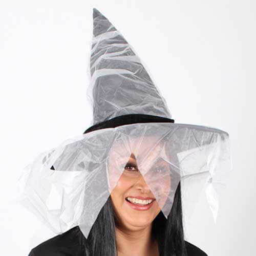 Sombrero de bruja fantasma