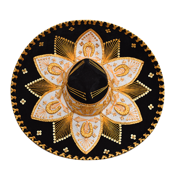 Sombrero de charro de lujo 