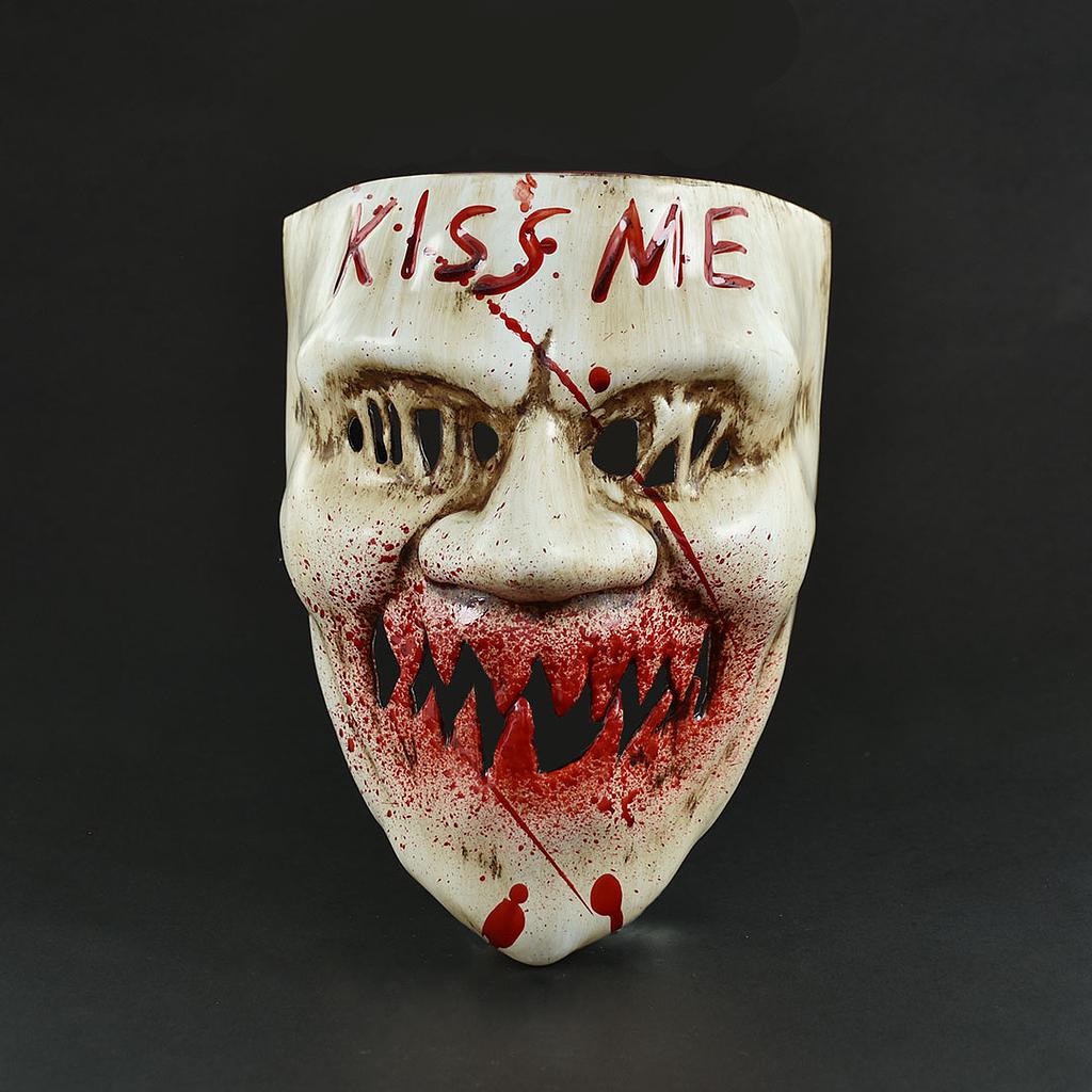Mascara La Purga Kiss Me Sangre The Purge Disfraz Halloween
