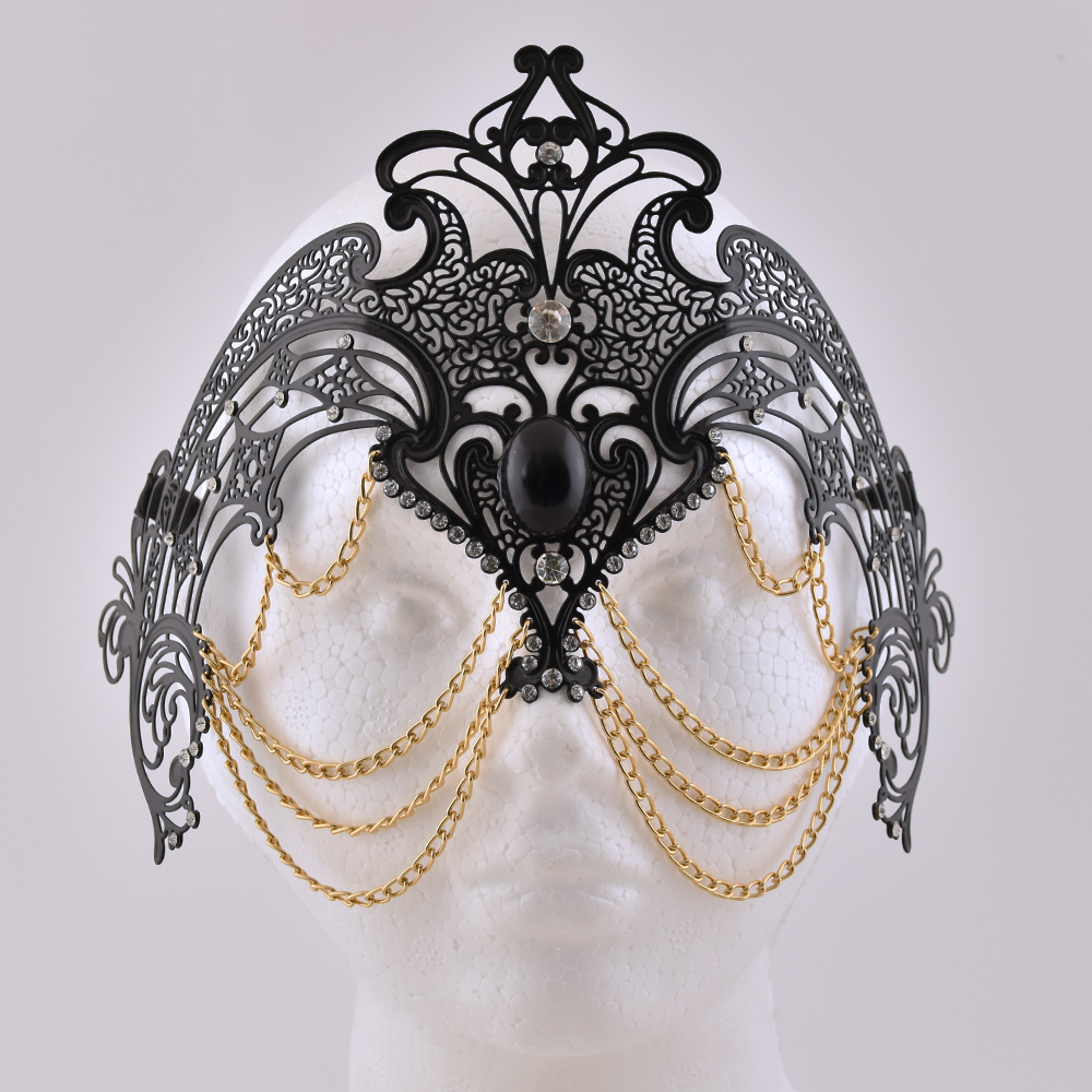 Antifaz Veneciano con Cadenas Mod. J058B