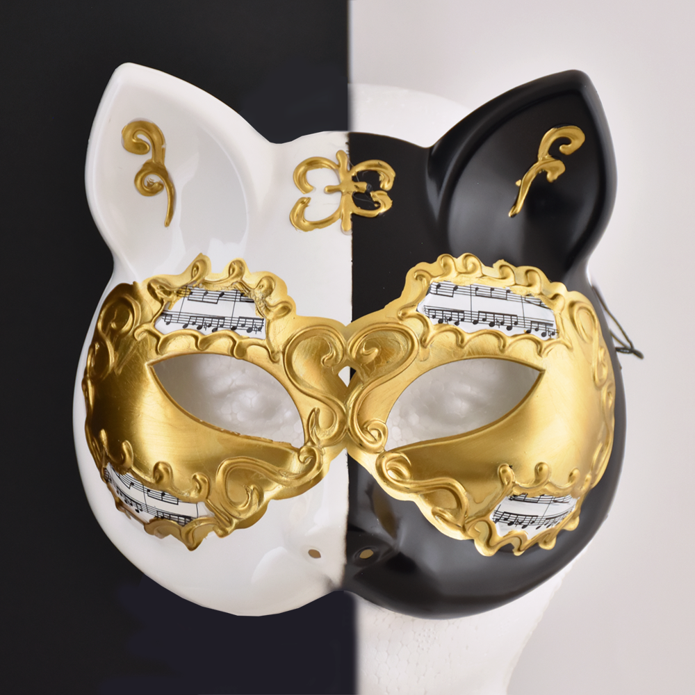 Máscara Veneciana de Gato Mod. 002G