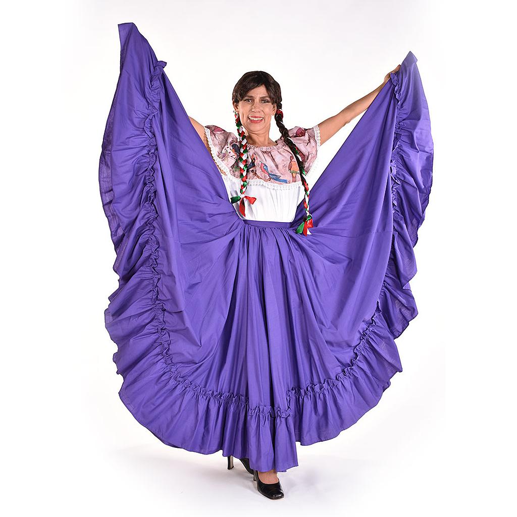 Falda de ensayo doble