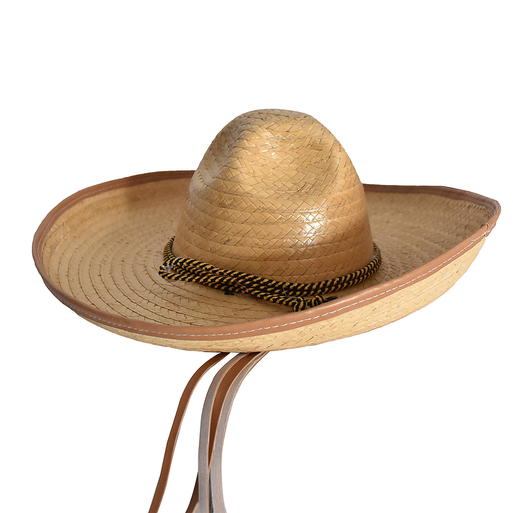 Sombrero charro de palma 