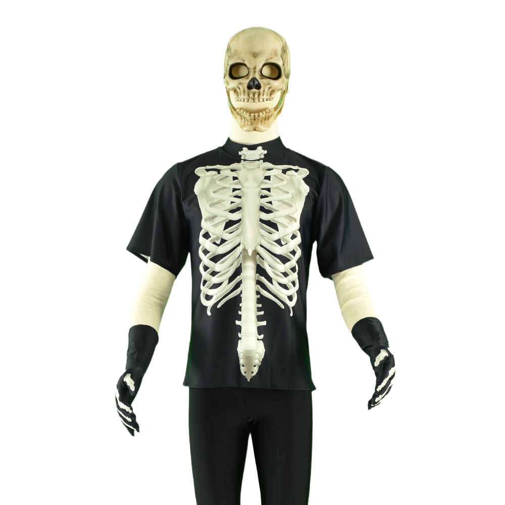 Playera y Guantes de Huesos