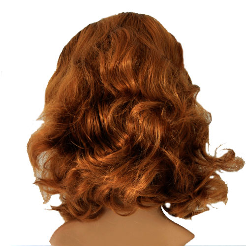 Peluca de mujer 60's Mod. 1 atrás