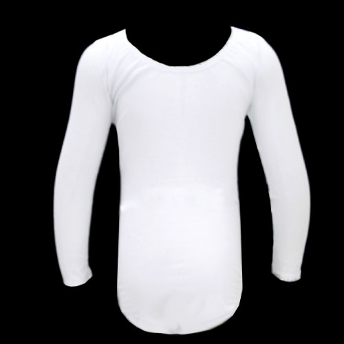 Leotardo de niña manga larga algodón_1