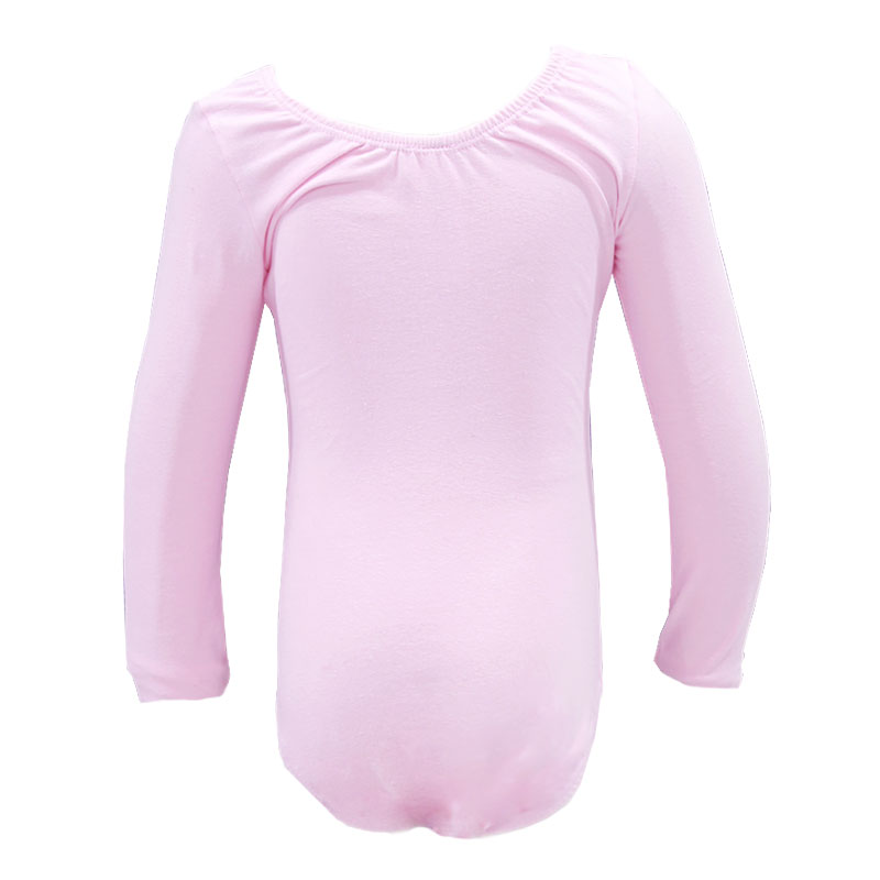 Leotardo de niña manga larga algodón_1