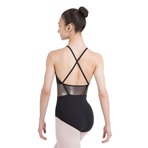 11547W Leotardo cuello de mesh