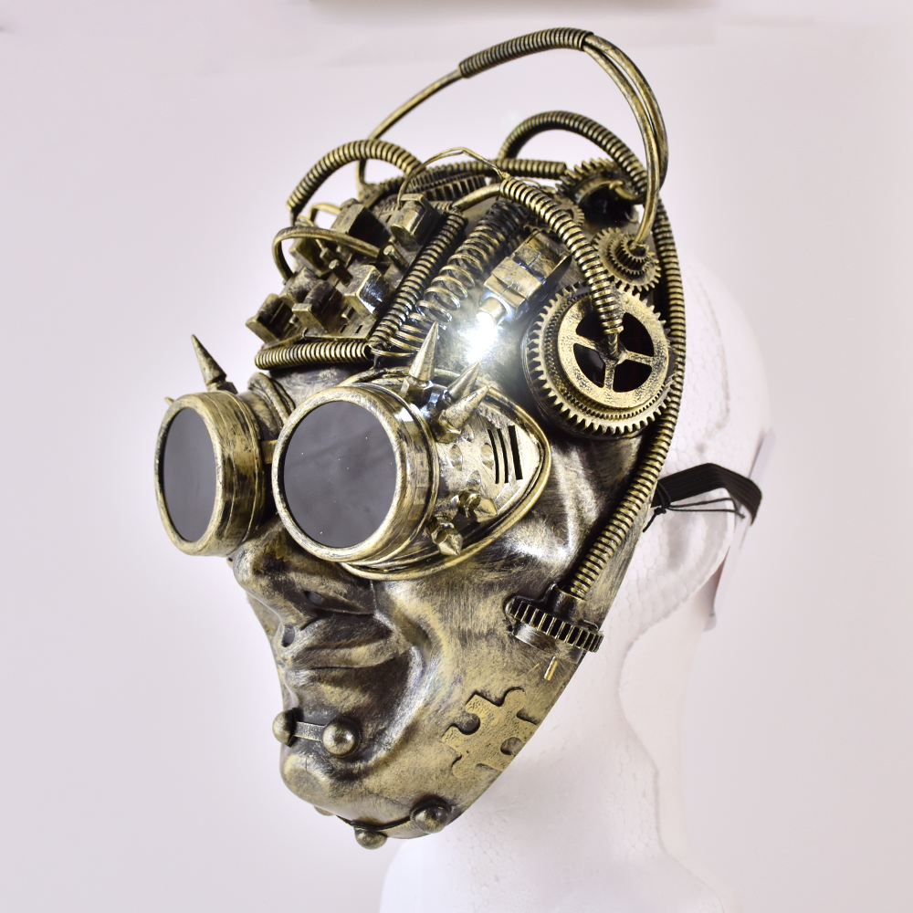 Máscara Steampunk de Buzo Mod. L001G