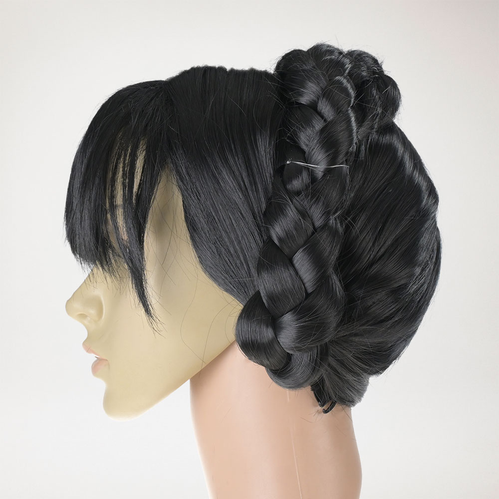 Peluca Merlina Mod. Corona de Trenzas