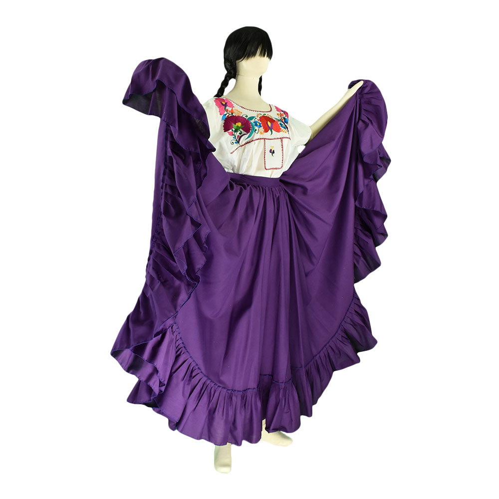 Falda de ensayo doble