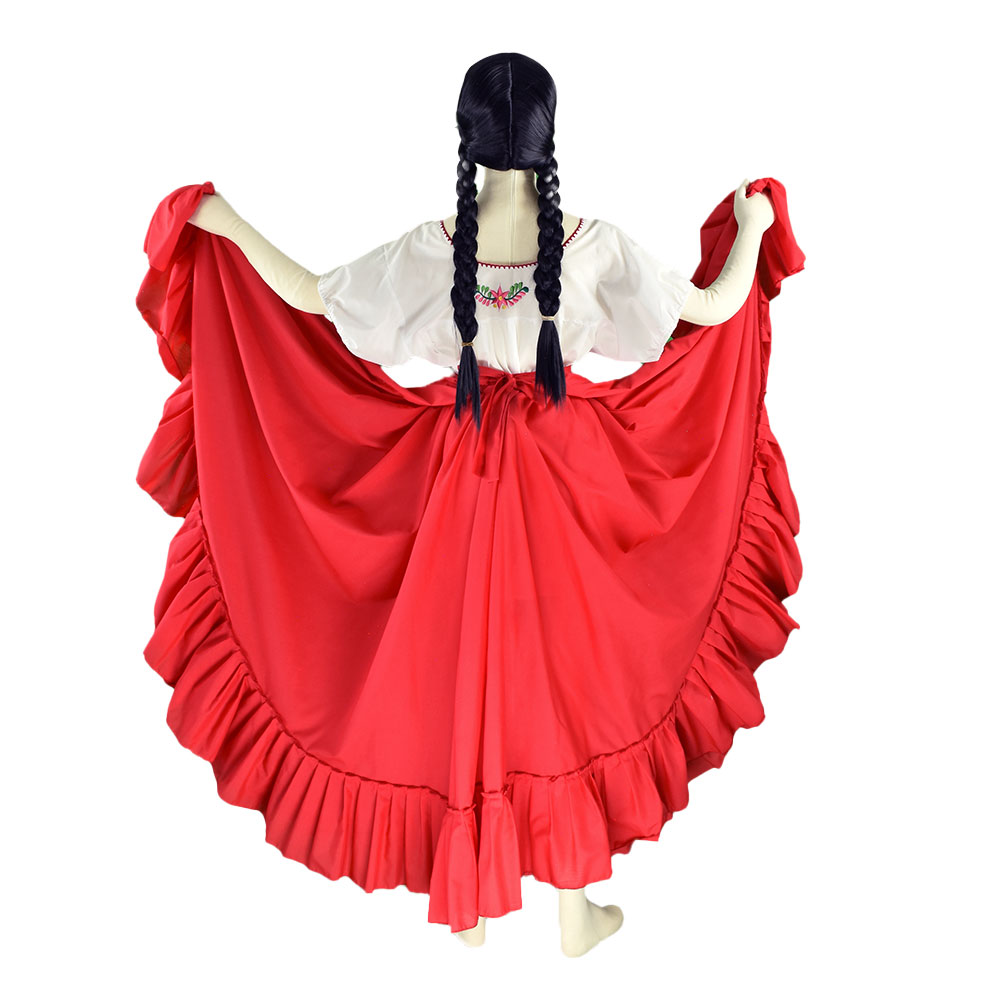 Falda de ensayo doble