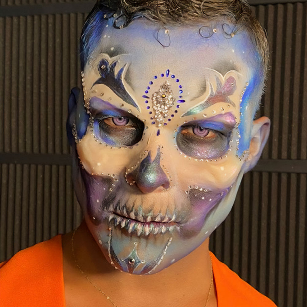 Prostético Zombie Calavera