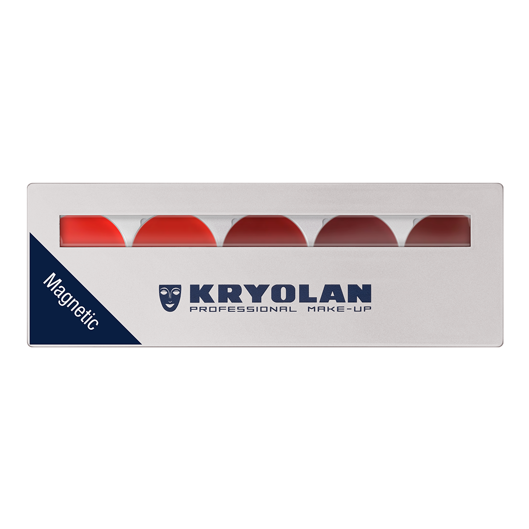 1215 Set de labiales de 5 colores (estuche magnético)