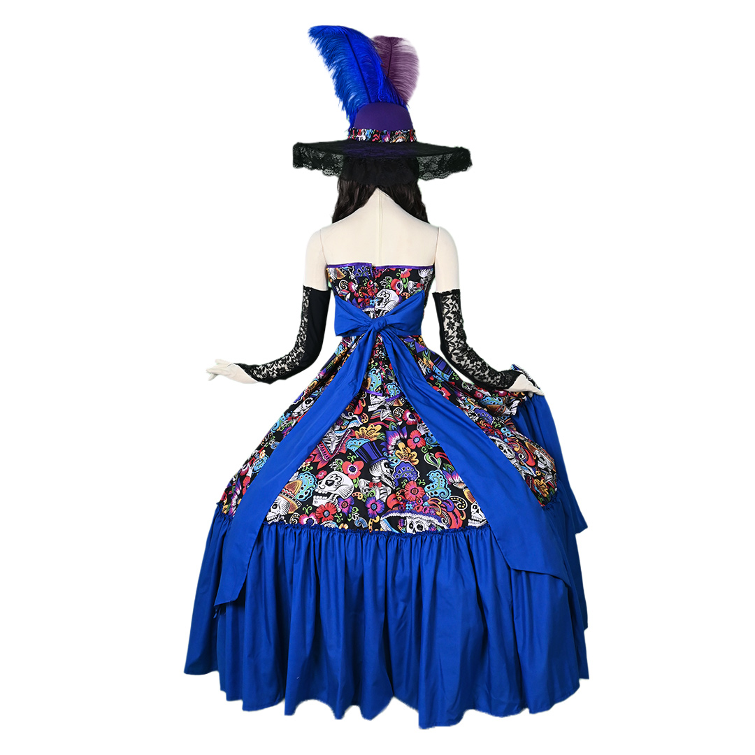 Catrina Tradicional Azul